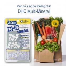 Viên uống bổ sung đa khoáng chất Multi Mineral DHC 180 viên
