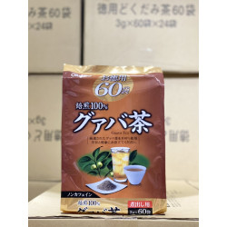 Trà lá ổi giảm cân Orihiro Guava Tea 60 gói Nhật Bản