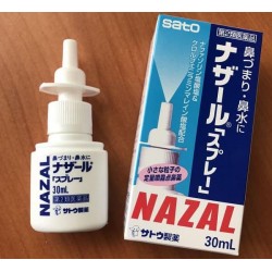 Thuốc xịt mũi viêm xoang Nazal 30ml Nhật Bản