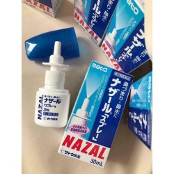 Thuốc xịt mũi viêm xoang Nazal 30ml Nhật Bản