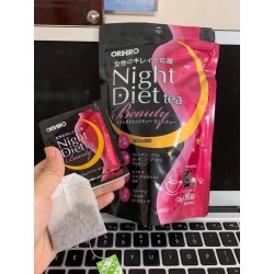 Trà giảm cân Beauty Orihiro Night Diet Tea 16 gói