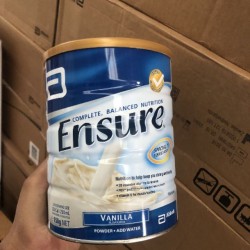 Sữa bột Ensure Úc vị vani 850gr