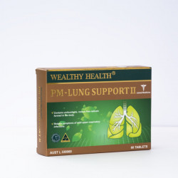 Viên Uống Bổ Phổi WEALTH HEALTH PM – LUNG SUPPORT II Hộp 60 viên