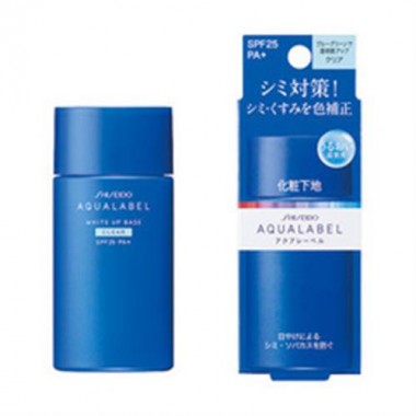 Kem lót Shiseido aqualabel White up Base màu xanh