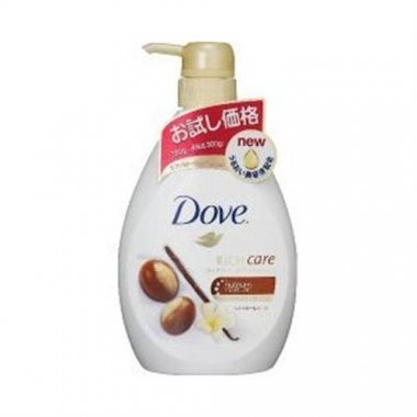 Sữa tắm Unilever Dove hương vani và tinh dầu bơ 380g