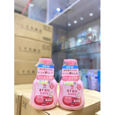 Sữa tắm gội trẻ em Arau baby bình 450ml Nhật Bản