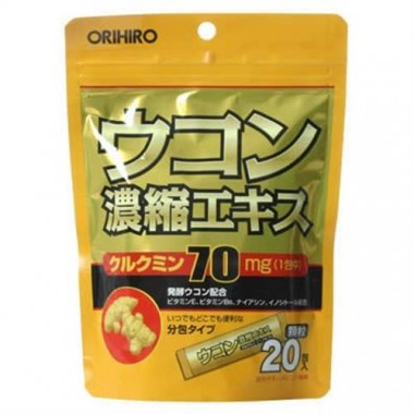 Bột giải rượu nghệ Orihiro 20 gói