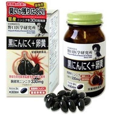 Viên uống tỏi đen Noguchi Meiji 60 viên Nhật Bản 